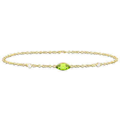 Bracelet péridot femme Clearance
