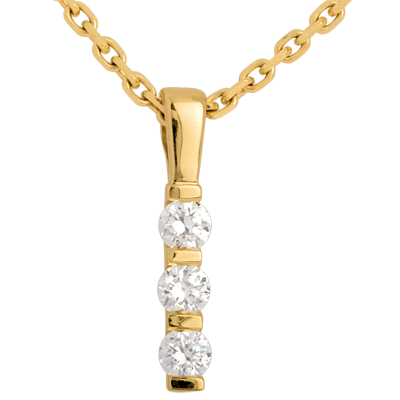 Amberta Ciondolo Unisex in Oro Giallo 9 Carati