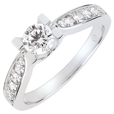 9 carat solitaire diamond ring