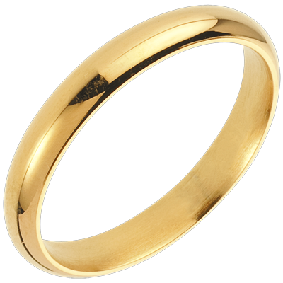Wedding rings - Yellow gold 18 carats - C1009